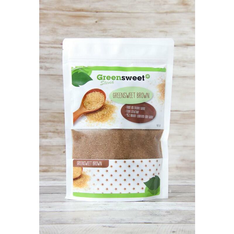 Green Sweet Stevia kristal brown 400g