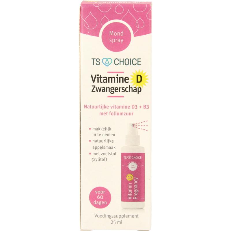 TS Choice Vitaminespray vitamine D zwanger 25ml