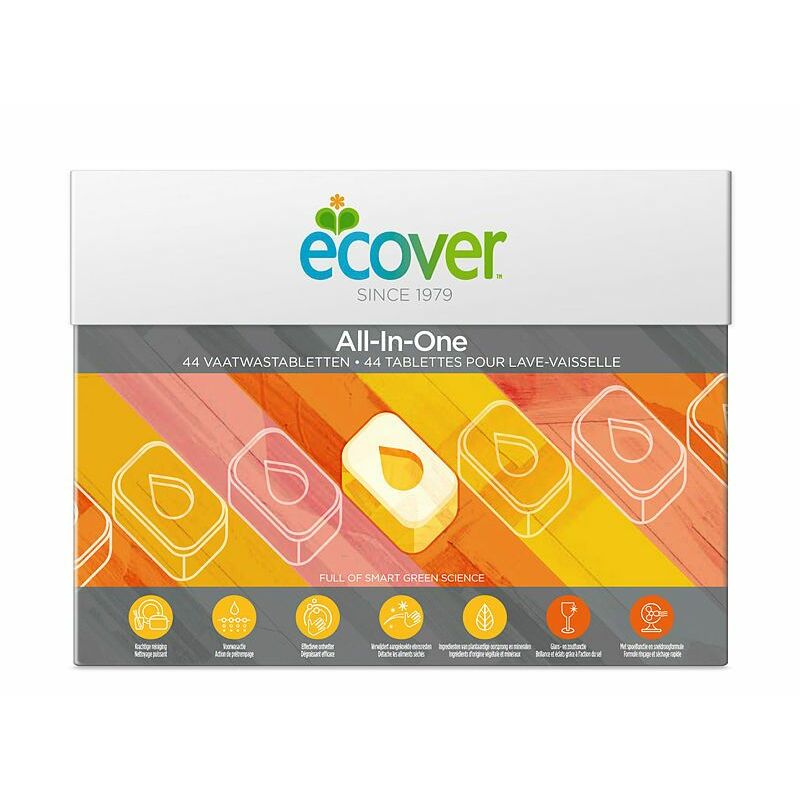 Ecover Vaatwastabletten all in 1 44tb