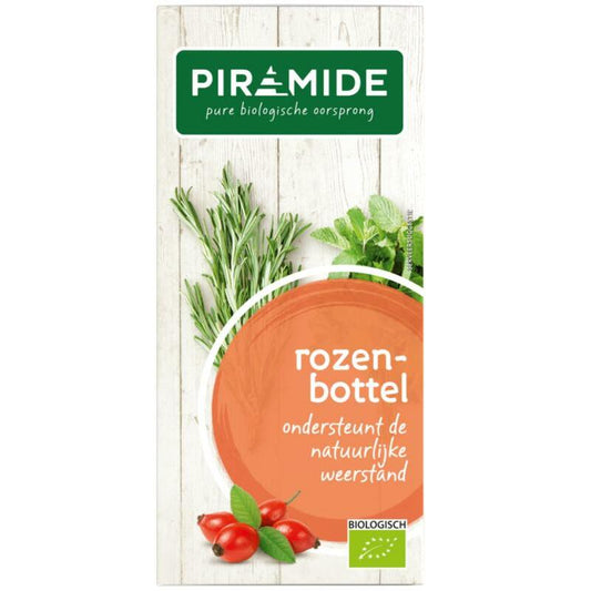 Piramide Rozenbottel thee eko bio 20st