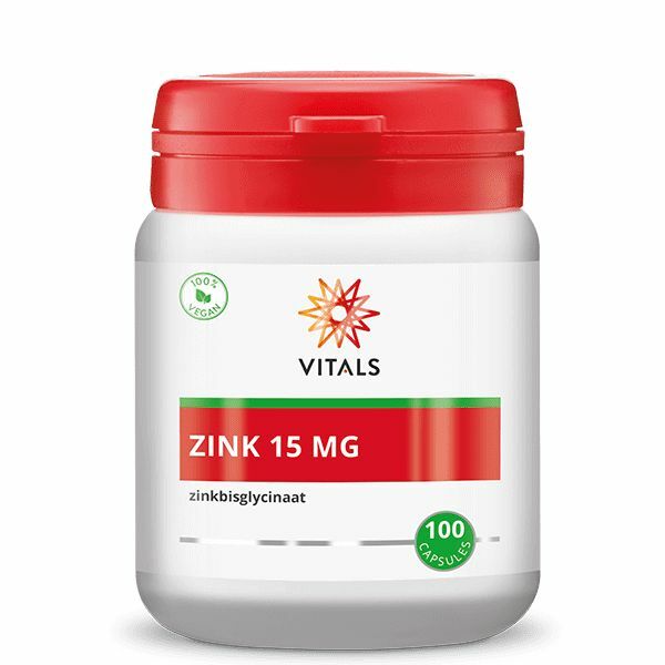 Vitals Zink 15 mg 100ca