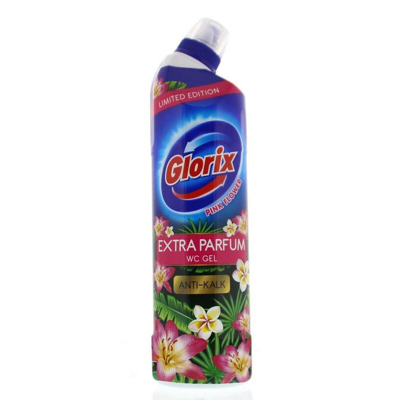 Glorix WC Powergel pink flower 750ml