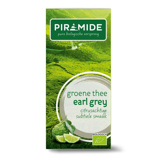 Piramide Groene thee & earl grey eko bio 20st