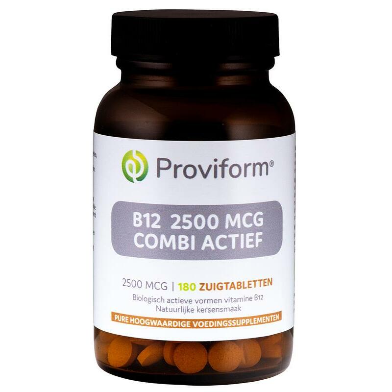 Proviform Vitamine B12 2500 mcg combi actief 180zt