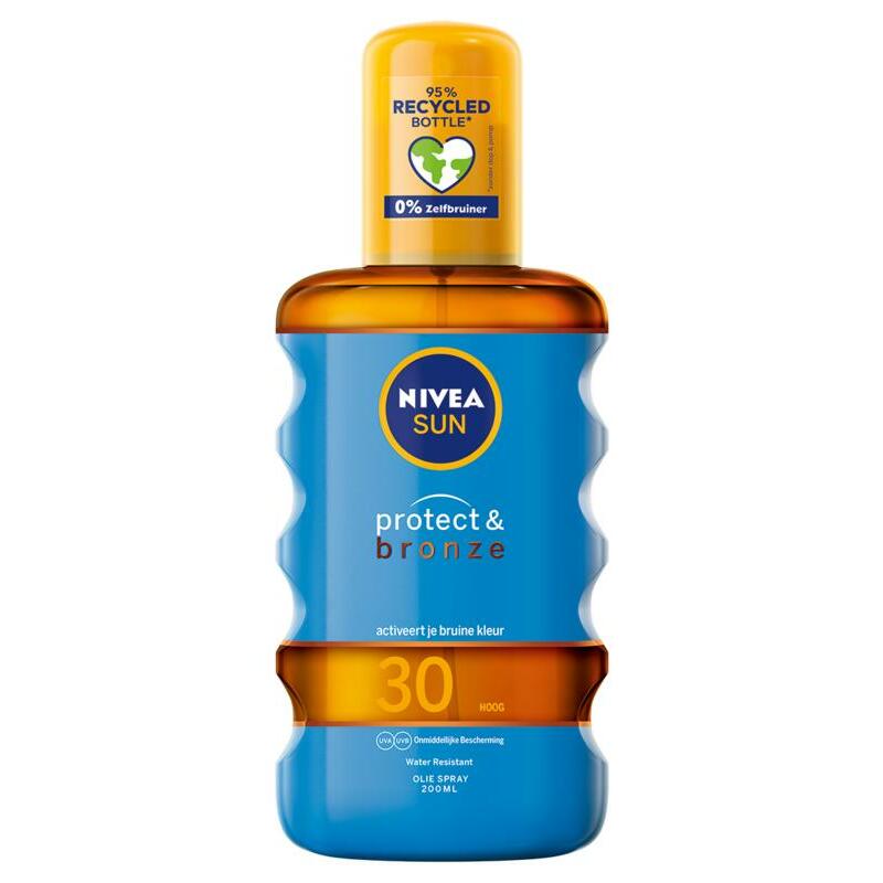 Nivea Sun protect & bronze olie spray spf30 200ml