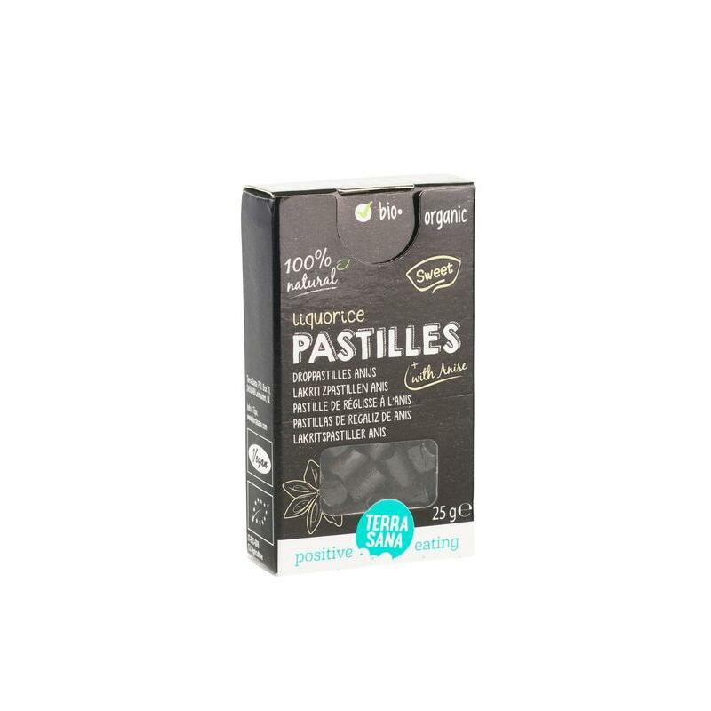 Terrasana Droppastilles anijs 25 gram bio 16x25g