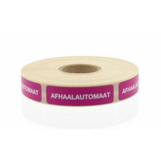 Brocacef Strooketiket afhaalautomaat 12 x 44 mm 750st
