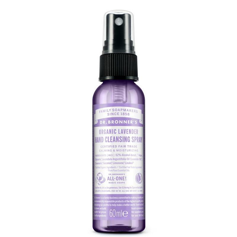 Dr Bronners Hand hygiene spray lavendel 60ml
