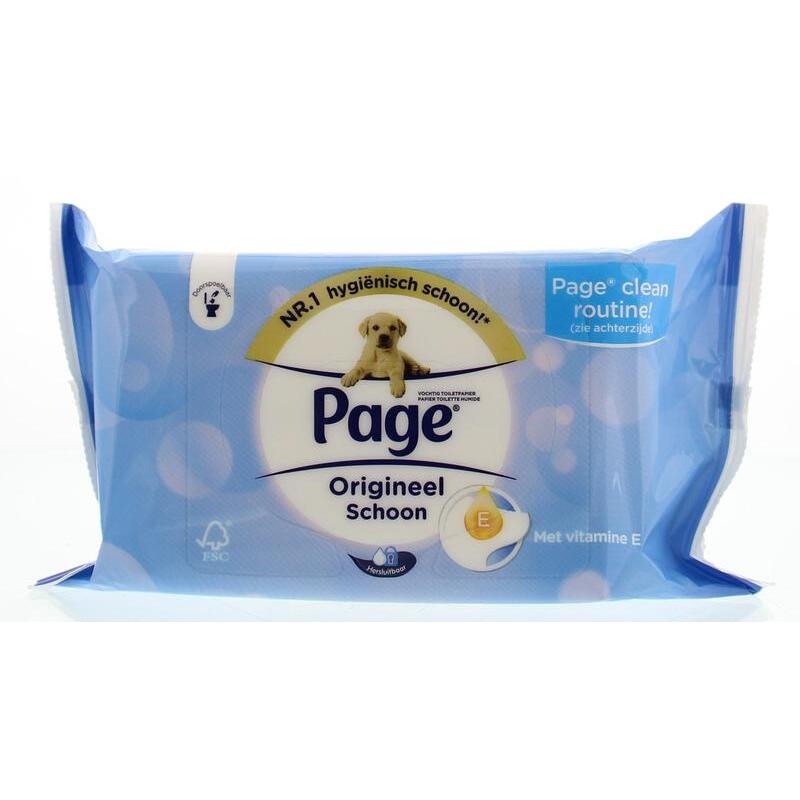 Page Vochtig original schoon navulverpakking 38st