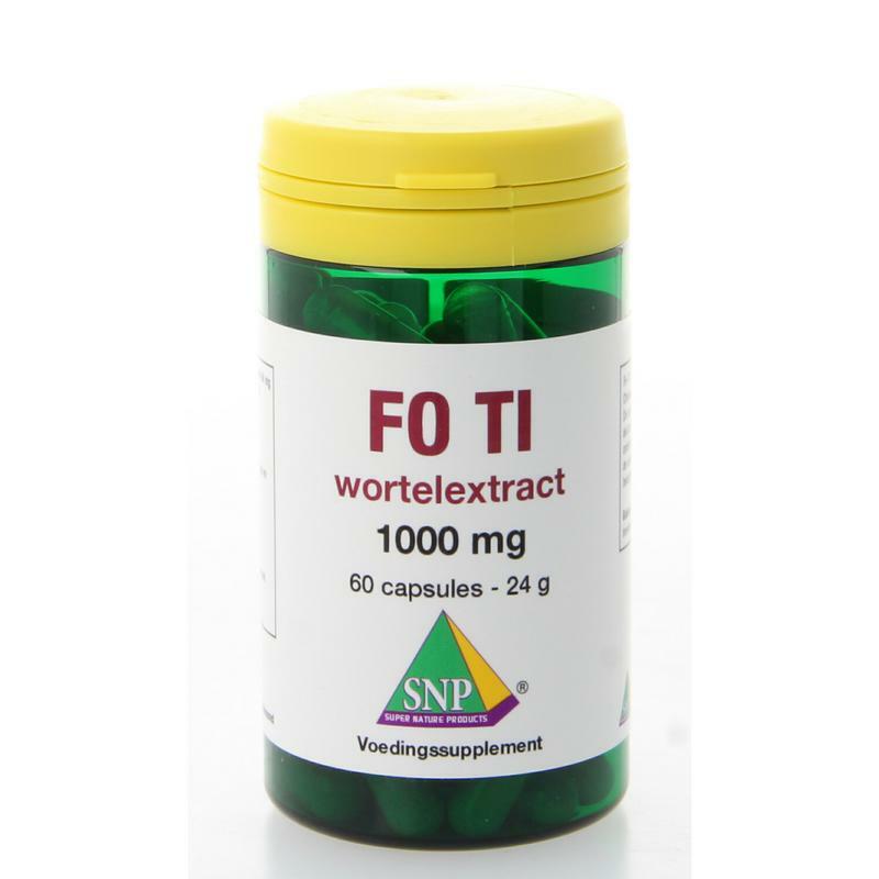 SNP Fo ti wortelextract 60ca