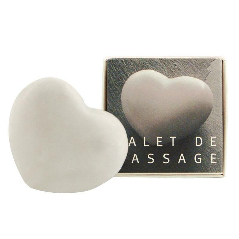 Aleppo Soap Co Massage hart marmer wit 1st