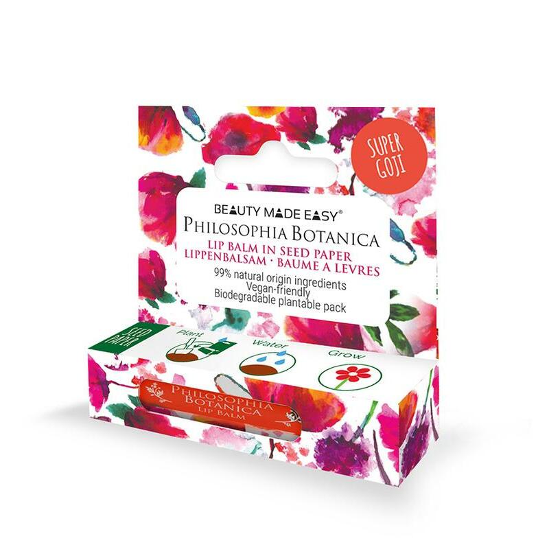 Beauty Made Easy Lipbalm philosophia botanica super goji 4.8g