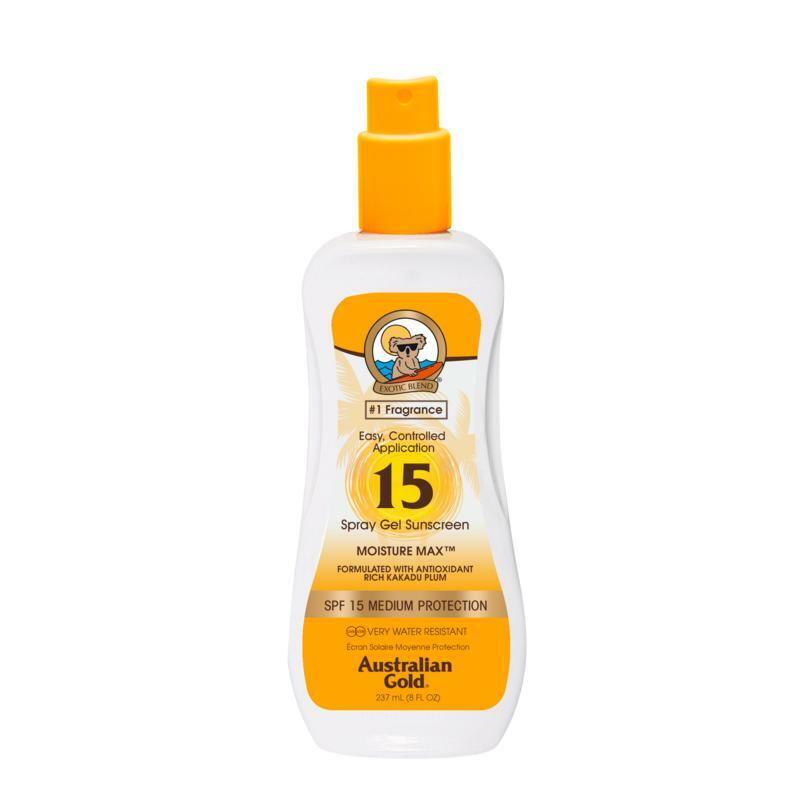Australian Gold Spray gel zonder bronzer SPF15 237ml