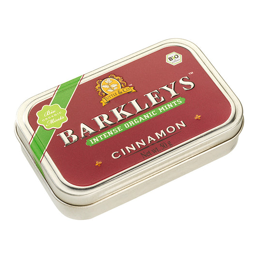 Barkleys Organic mints cinnamon bio 50g