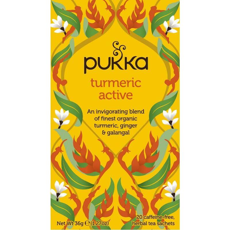 Pukka Org. Teas Tumeric active tea bio 20st