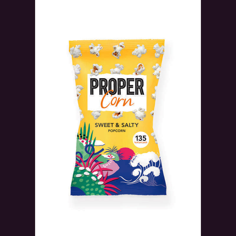 Propercorn Popcorn sweet & salty 30g