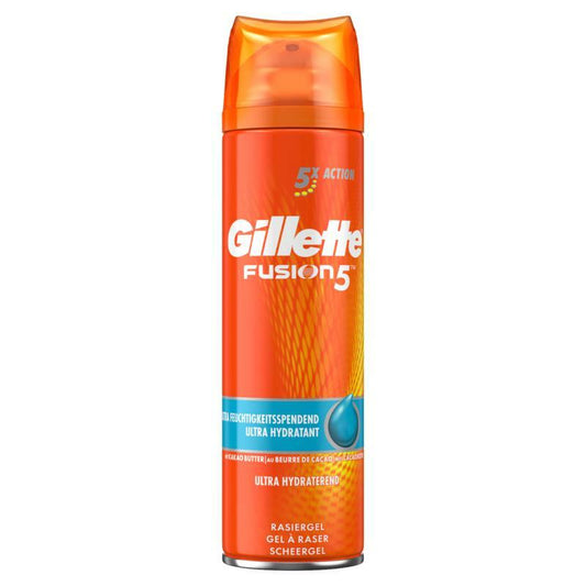 Gillette Fusion 5 scheergel ultra hydraterend 200ml