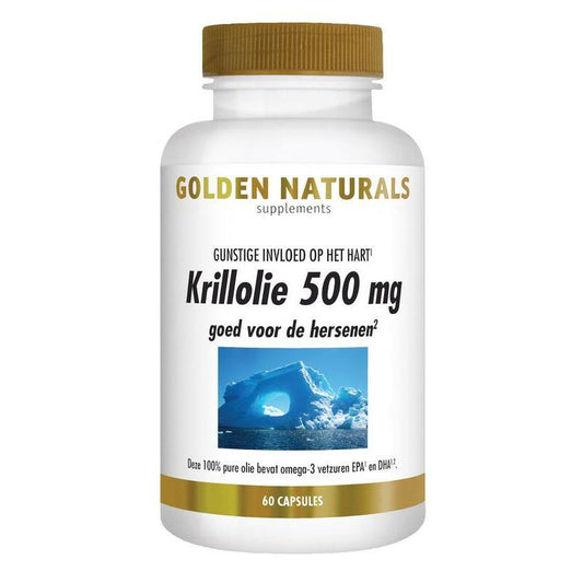 Golden Naturals Krillolie 500 mg 60sft