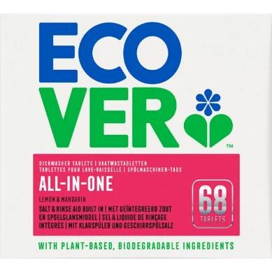 Ecover Vaatwastabletten all in 1 68tb