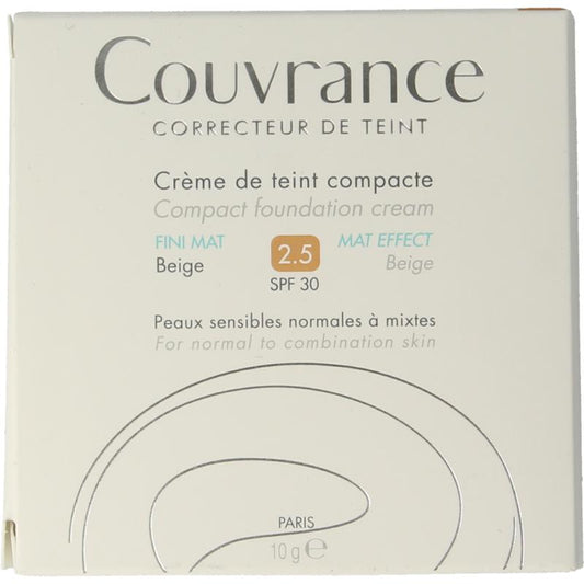 Avene Couvrance compact creme mat beige 10g