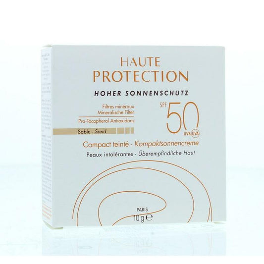 Avene Sun compact tinted cream 50+ sable 10g