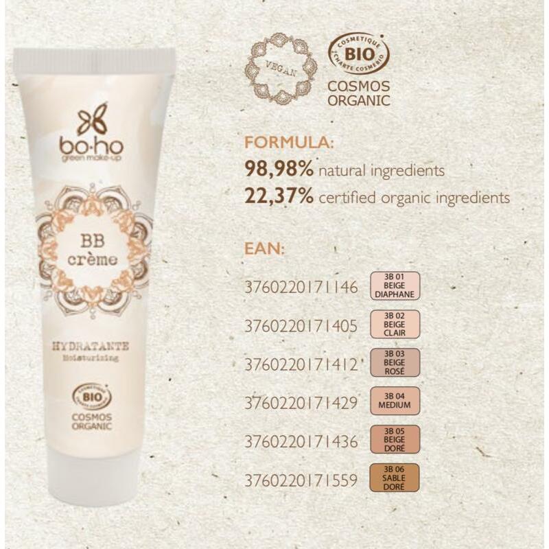 Boho Cosmetics Blemish balm cream medium 30ml