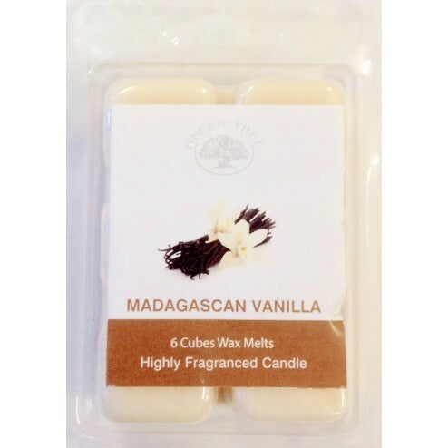 Green Tree Wax melts Madagascan vanilla 6st