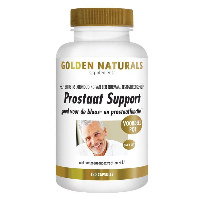 Golden Naturals Prostaat support 180ca
