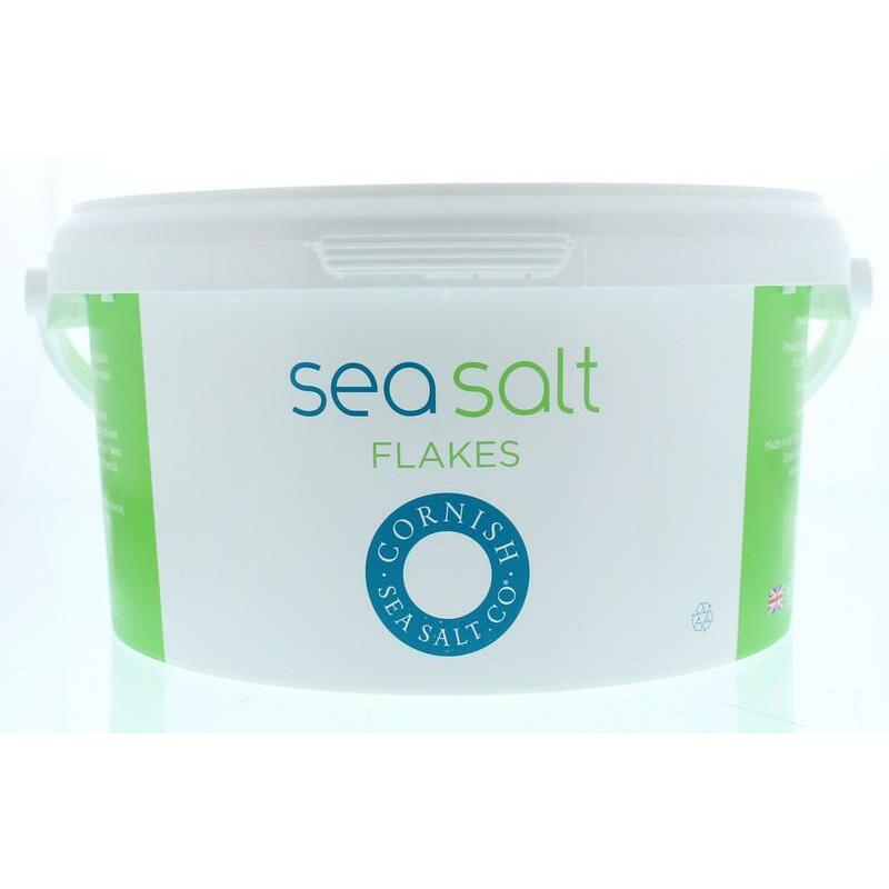 Cornish Sea Salt Zeezout vlokken (original Cornish) 1000g