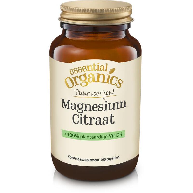 Essential Organ Magnesium citraat puur 160vc