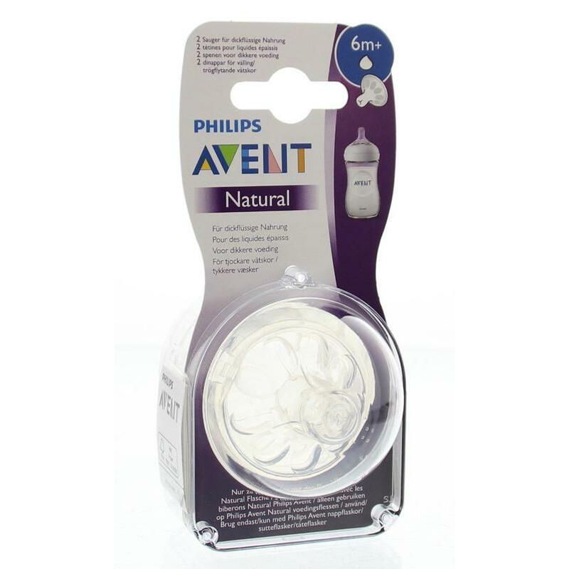 Avent Speen natural papspeen 2st