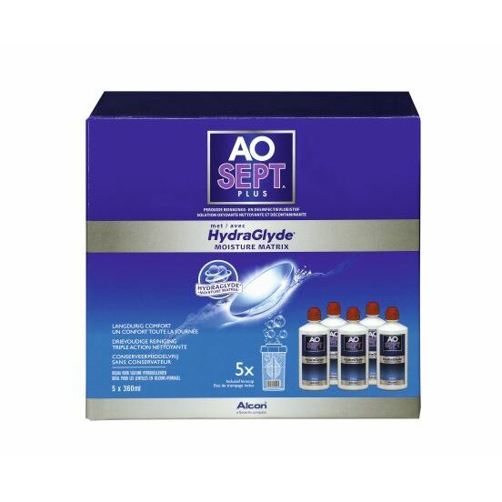 Aosept Plus hydraglyde multi-pack 1set