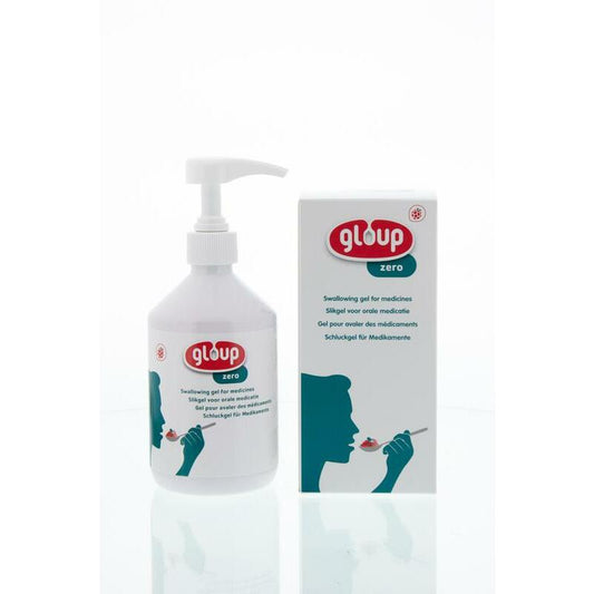 Gloup Zero medicatie inname gel framboos 500ml