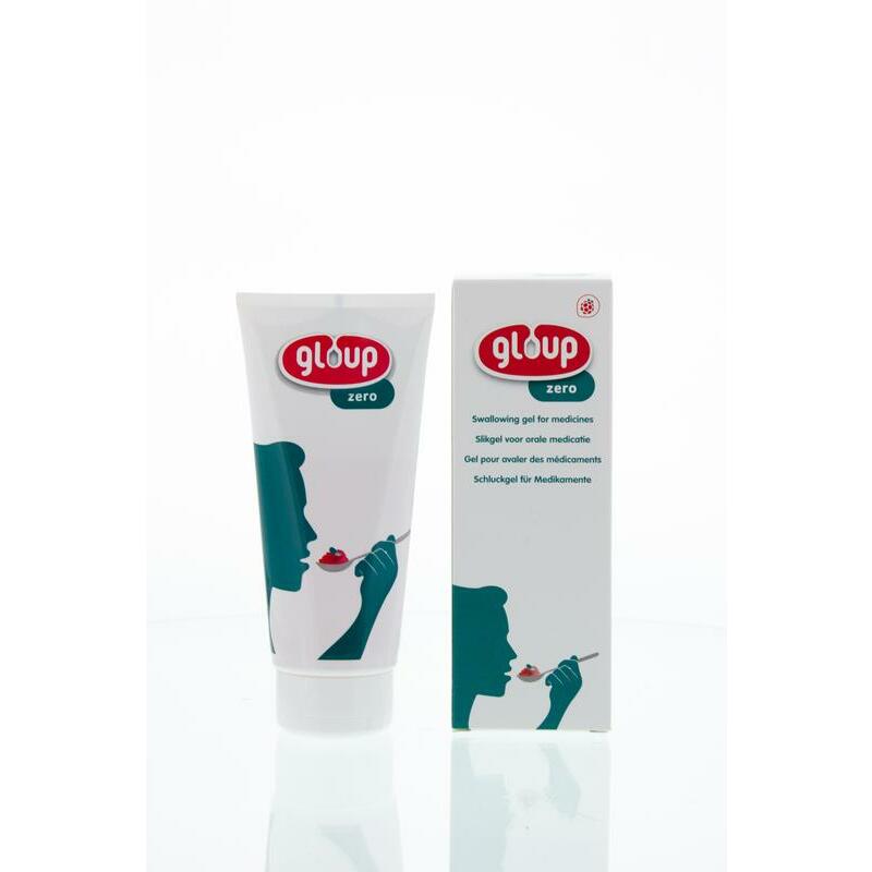 Gloup Zero medicatie inname gel framboos 150ml