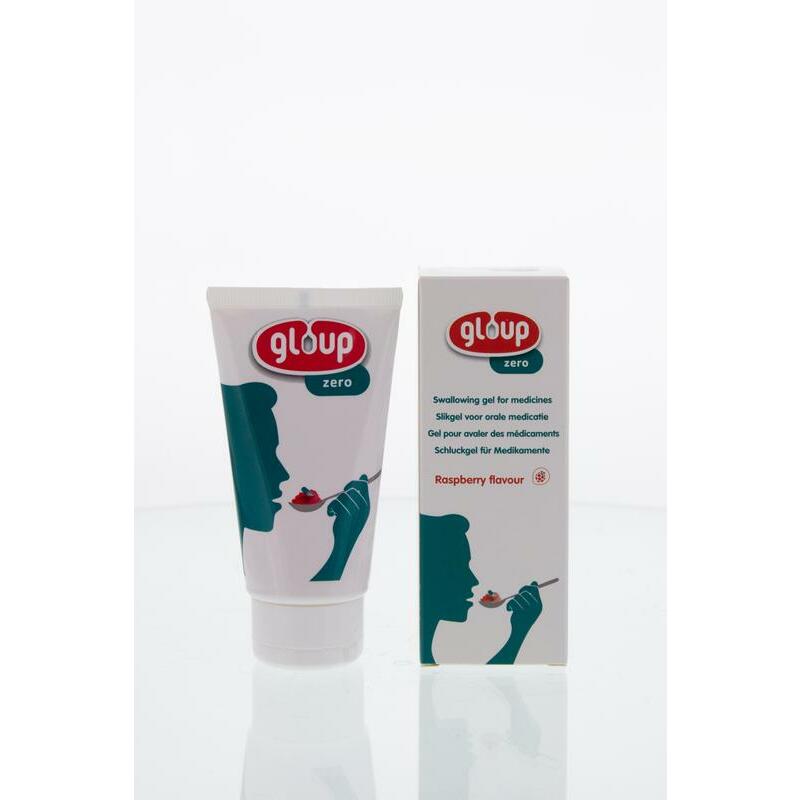 Gloup Zero medicatie inname gel framboos 75ml
