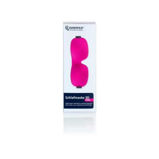 Ohropax Slaapmasker roze 1st