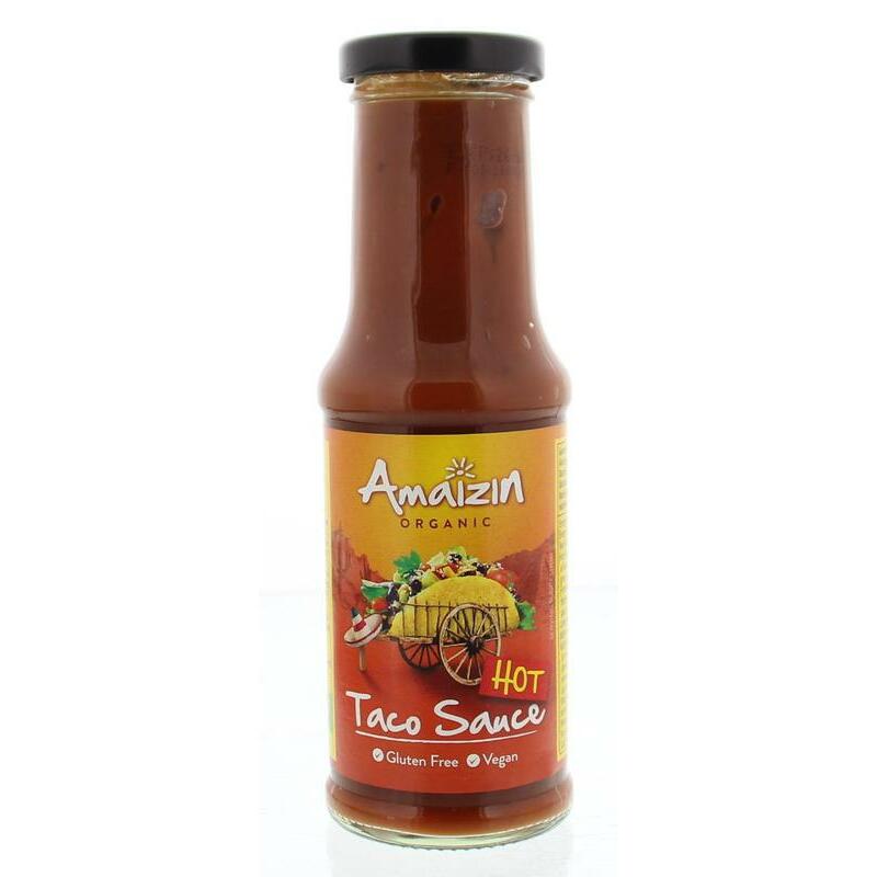 Amaizin Taco saus hot bio 220g