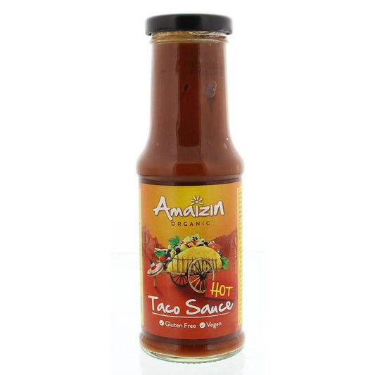 Amaizin Taco saus hot bio 220g