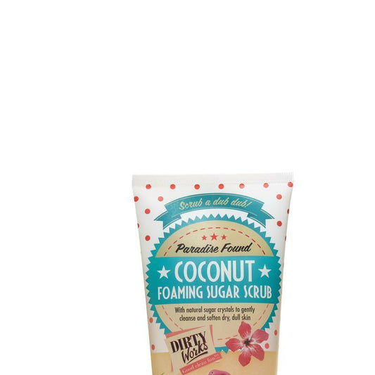 Dirty Works Foaming sugar scrub coconut 250g
