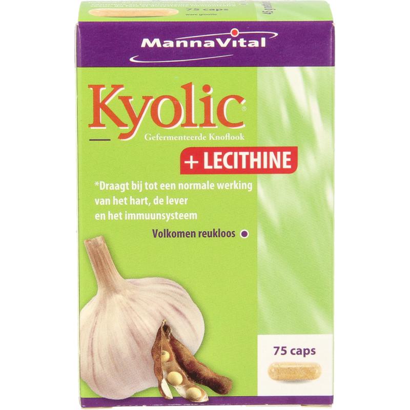 Mannavital Kyolic + lecithine 75ca
