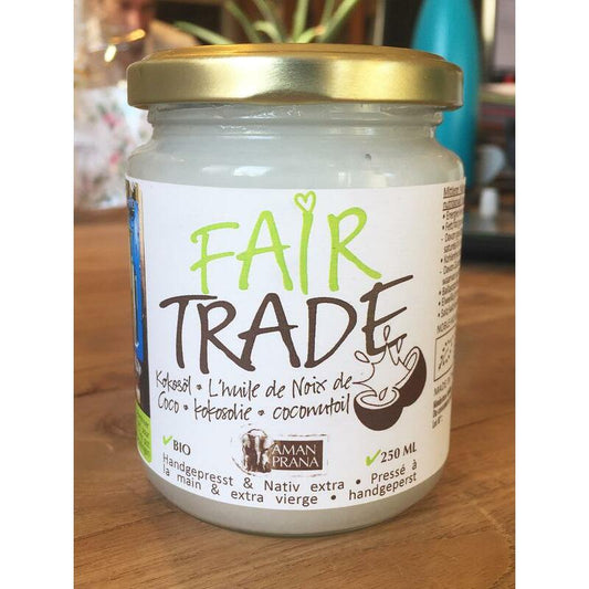 Amanprana Kokosolie fair trade bio 250ml