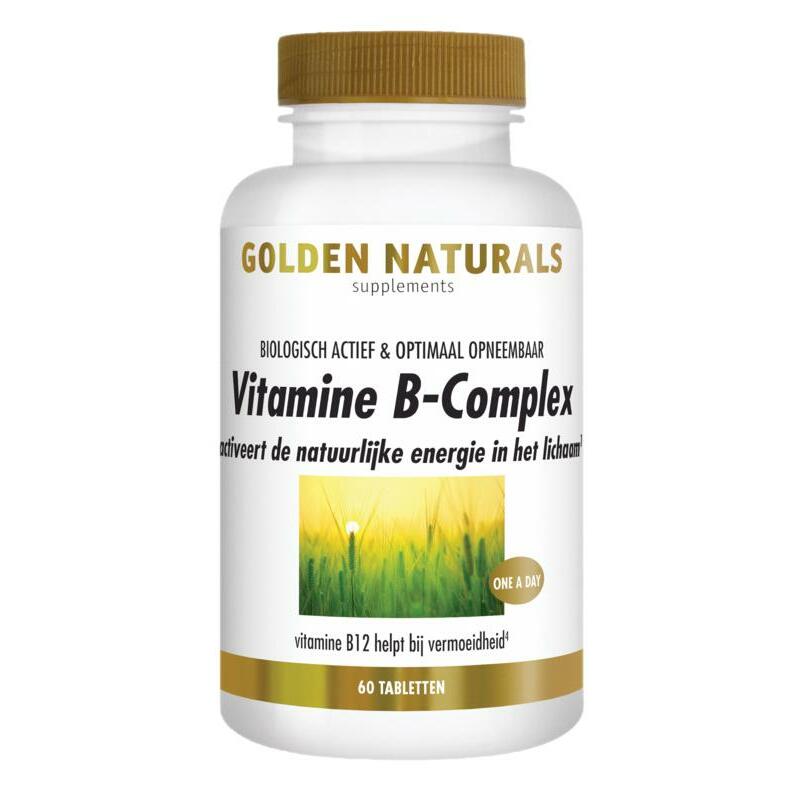 Golden Naturals Vitamine B complex 60tb