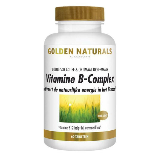 Golden Naturals Vitamine B complex 60tb