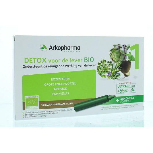 Arkofluids Detox lever bio 10amp