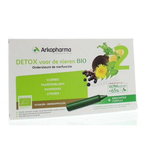 Arkofluids Detox nieren bio 10amp
