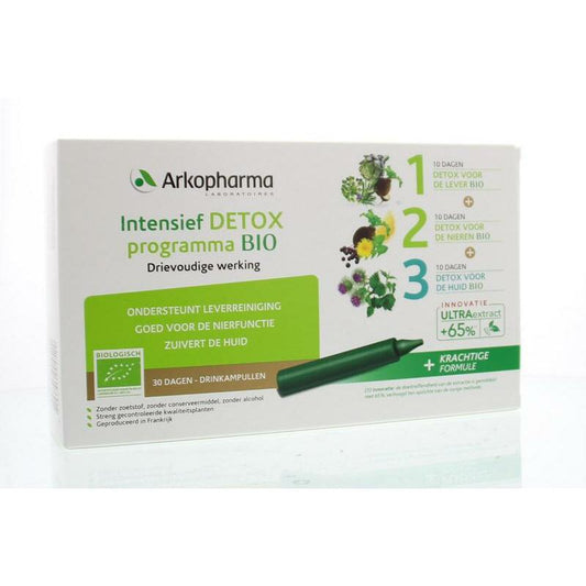 Arkopharma Bio detox 30 dagen kuur 30amp