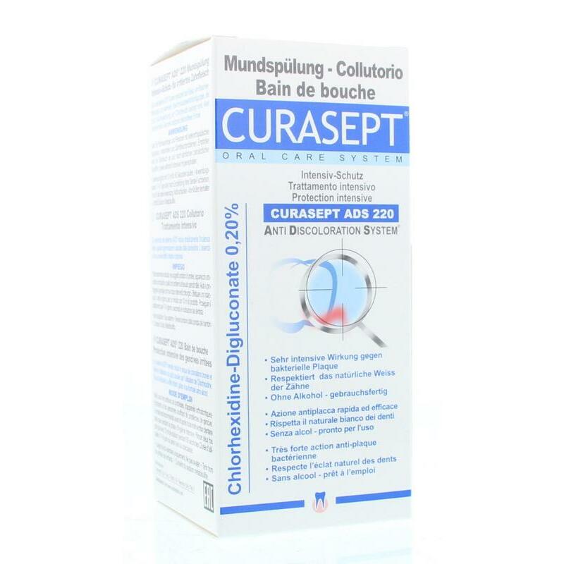 Curasept ADS Mondspoelmiddel - 0,20% chloorhexidine 200ml