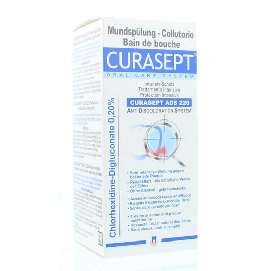 Curasept ADS Mondspoelmiddel - 0,20% chloorhexidine 200ml