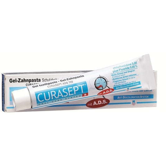 Curasept ADS Gel-tandpasta 0,05% chlx en 0,05% fluoride 75ml