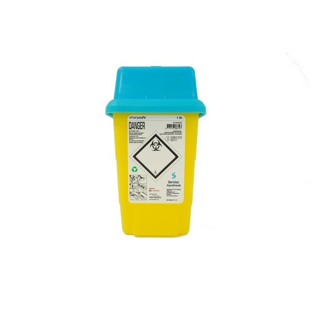 Service Apotheek Naaldencontainer 1.8 liter 1st